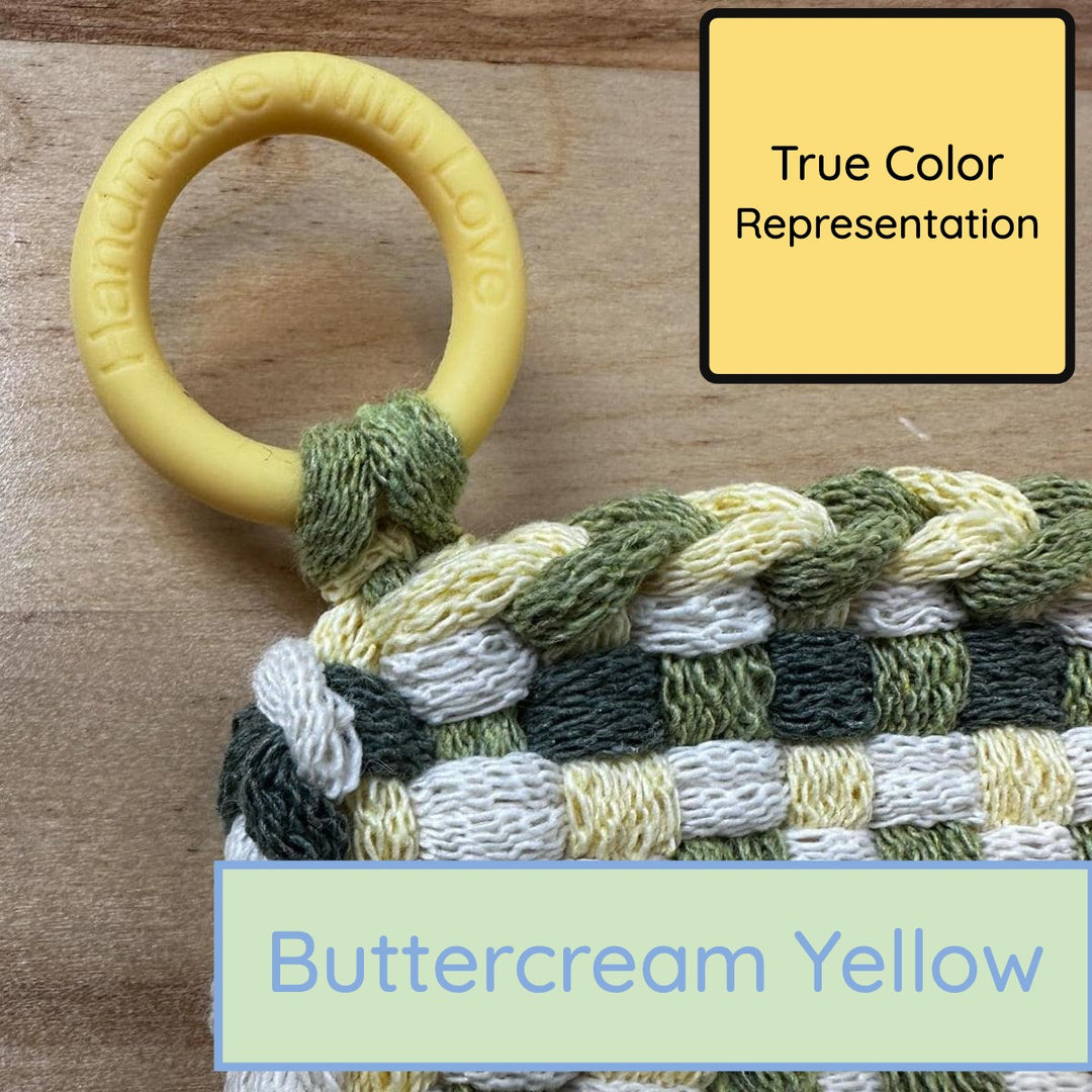 Silicone Rings - Buttercream Yellow