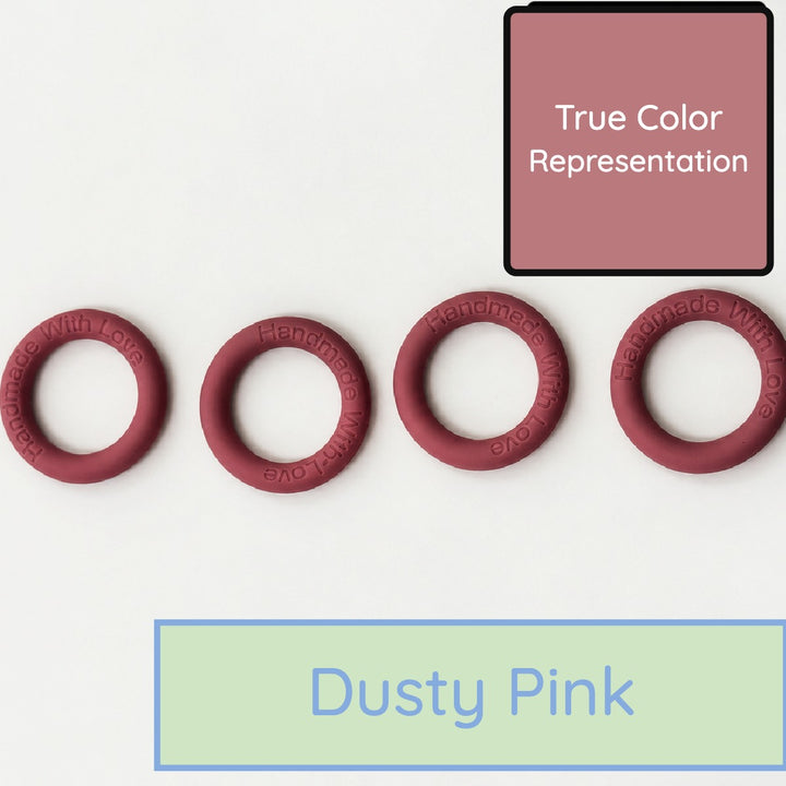 Silicone Rings - Dusty Pink