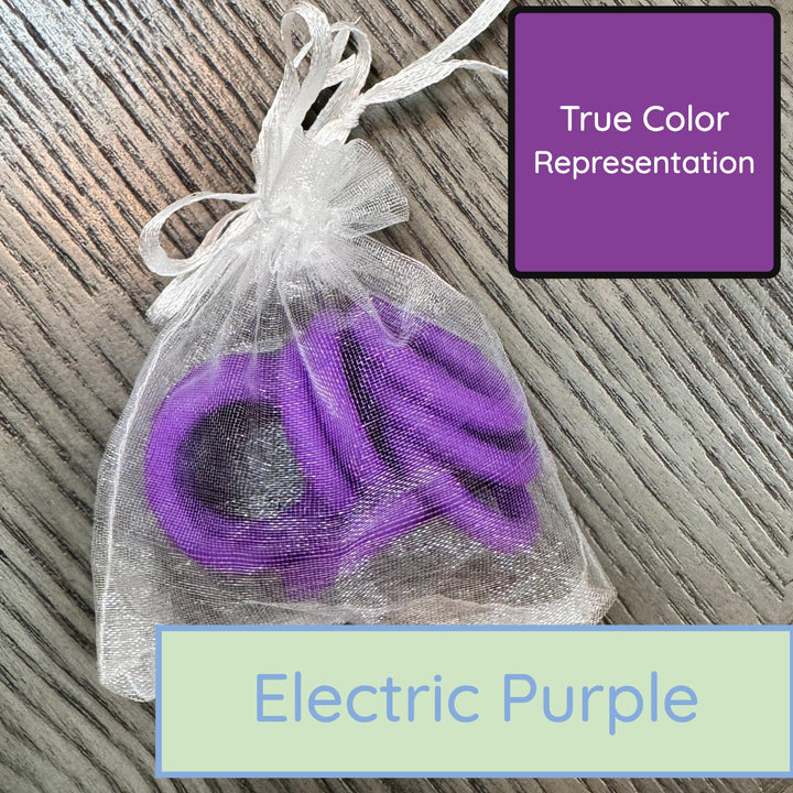 Silicone Rings - Electric Purple