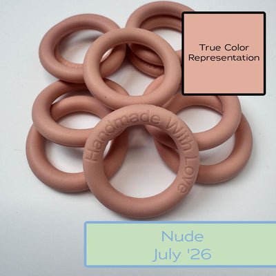 Silicone Rings - Nude-Silicone Ring-Keep On Looping-Acorns & Twigs