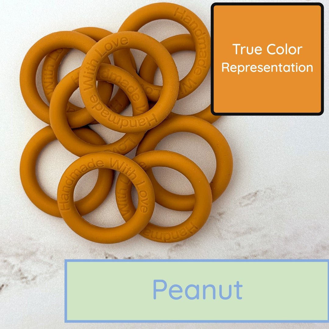 Silicone Rings - Peanut