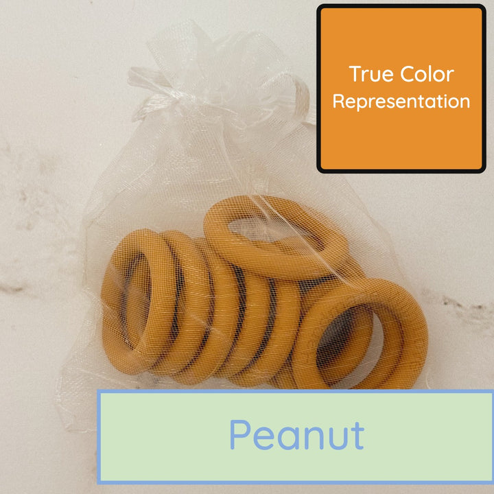Silicone Rings - Peanut