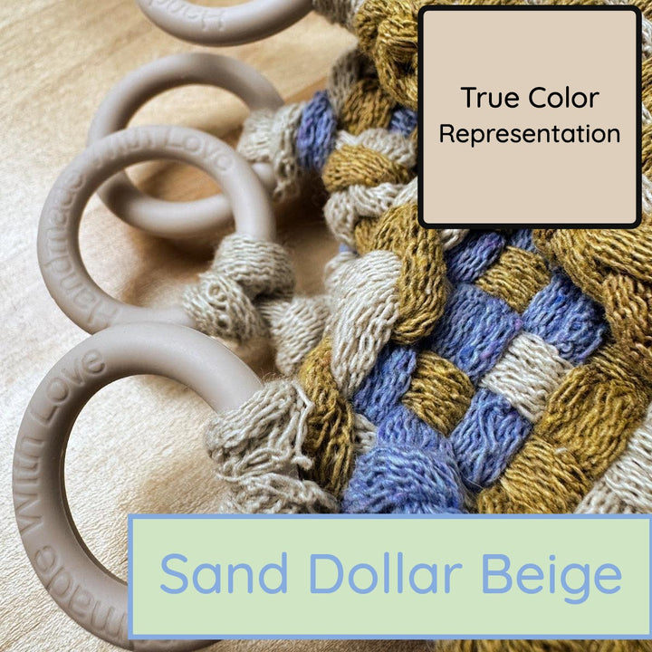 Silicone Rings - Sand Dollar Beige
