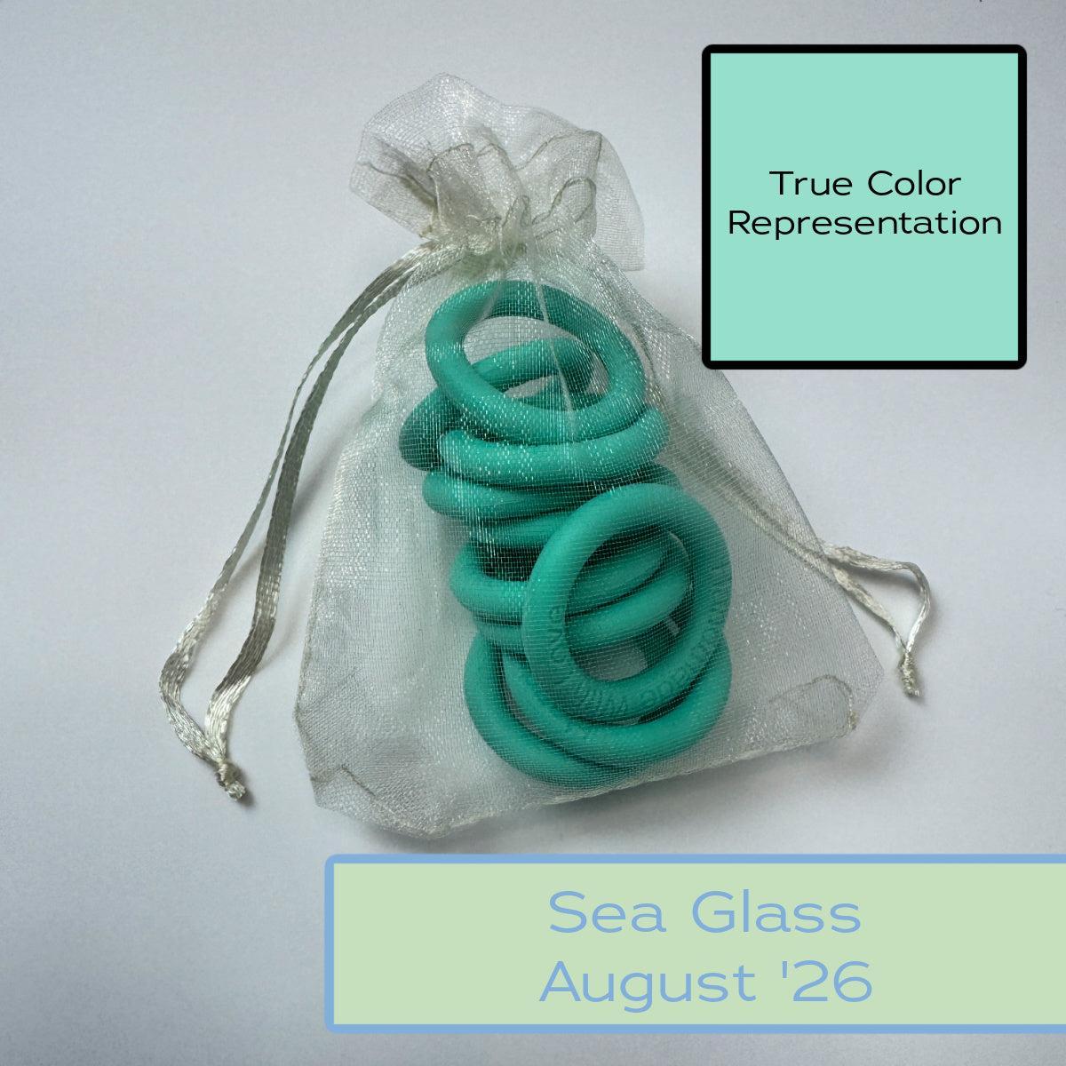 Silicone Rings - Sea Glass-Silicone Ring-Keep On Looping-Acorns & Twigs