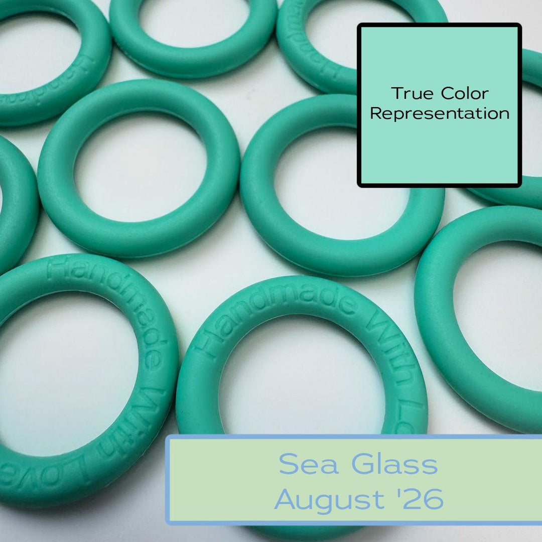 Silicone Rings - Sea Glass-Silicone Ring-Keep On Looping-Acorns &amp; Twigs