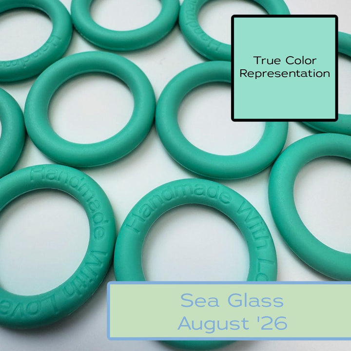 Silicone Rings - Sea Glass-Silicone Ring-Keep On Looping-Acorns &amp; Twigs