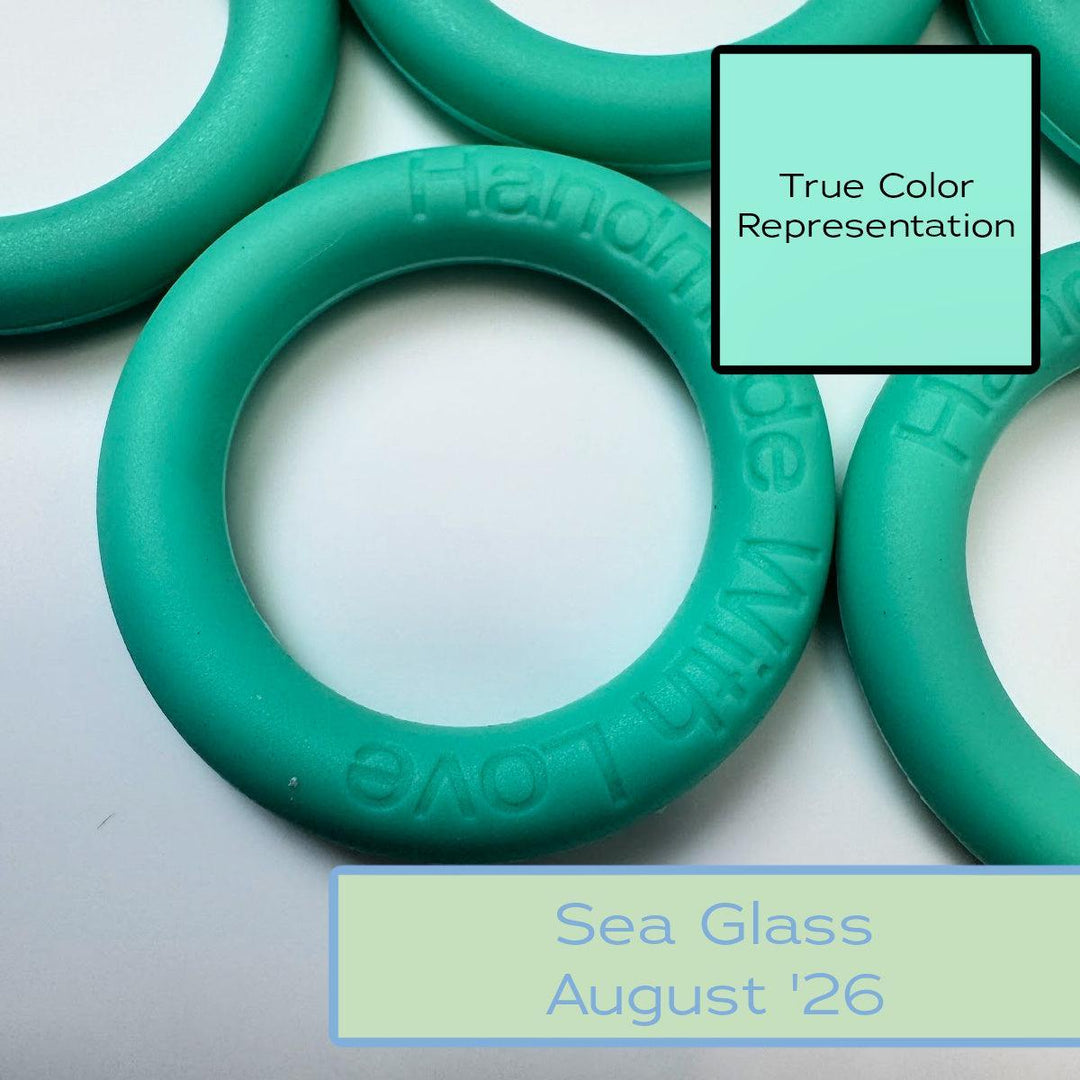 Silicone Rings - Sea Glass-Silicone Ring-Keep On Looping-Acorns &amp; Twigs