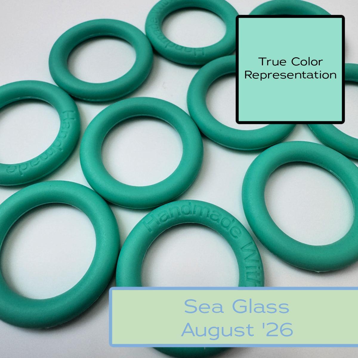 Silicone Rings - Sea Glass-Silicone Ring-Keep On Looping-Acorns & Twigs