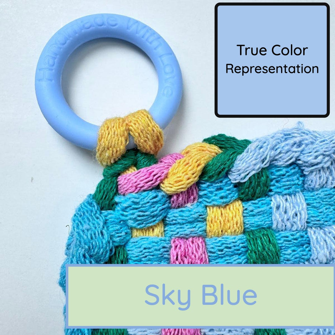 Silicone Rings - Sky Blue