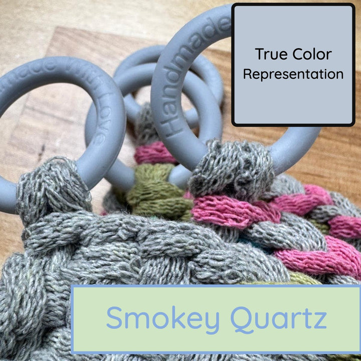 Silicone Rings - Smokey Quartz