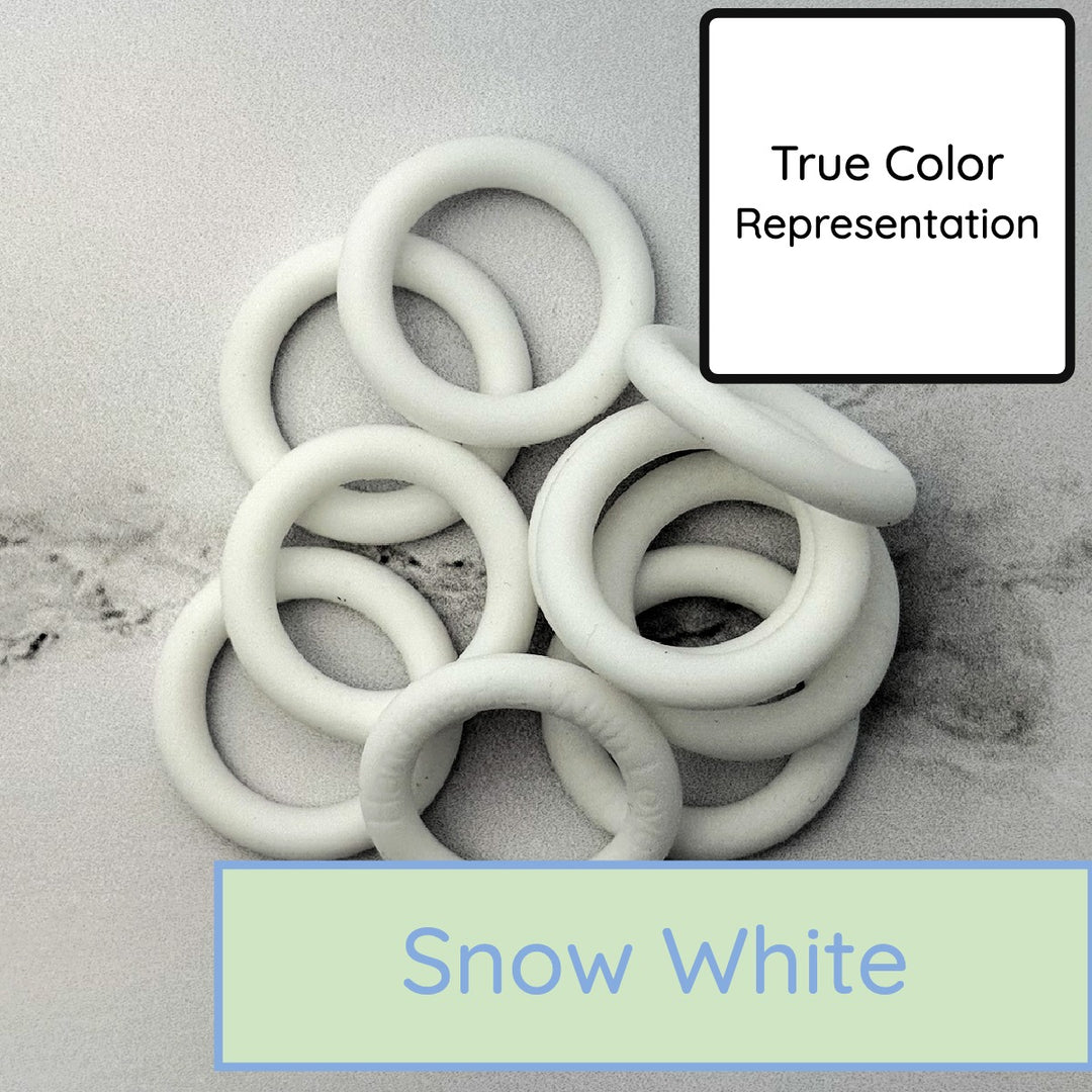 Silicone Rings - Snow White