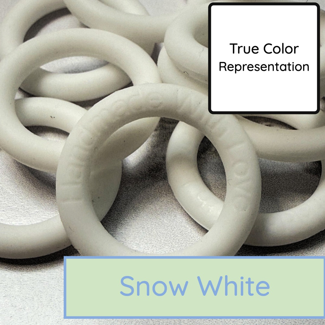 Silicone Rings - Snow White