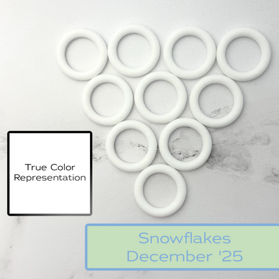Silicone Rings - Snow White-Silicone Ring-Keep On Looping-Acorns & Twigs