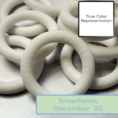 Silicone Rings - Snow White-Silicone Ring-Keep On Looping-Acorns & Twigs