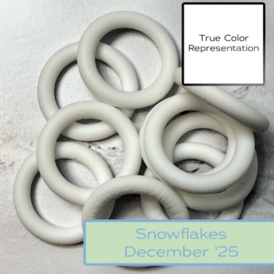 Silicone Rings - Snow White-Silicone Ring-Keep On Looping-Acorns & Twigs
