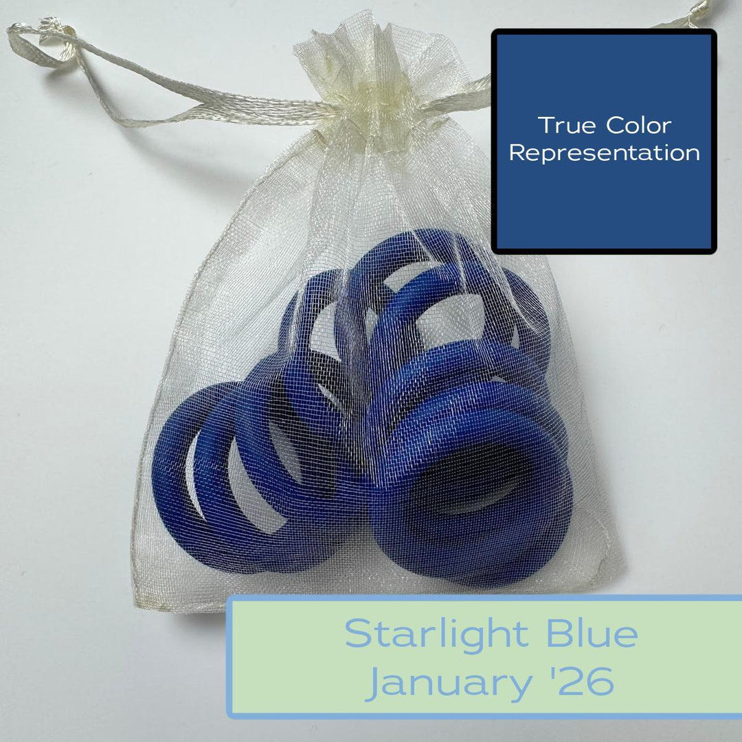 Silicone Rings - Starlight Blue-Silicone Ring-Keep On Looping-Acorns &amp; Twigs