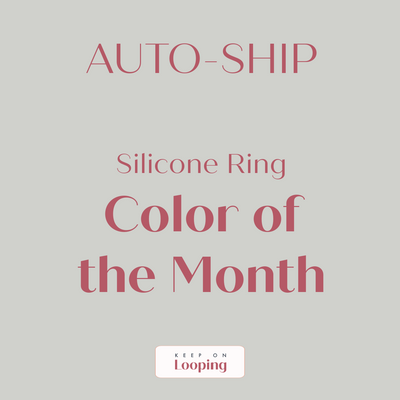 Silicone Rings Subscription-Silicone Ring-Keep On Looping-Acorns & Twigs