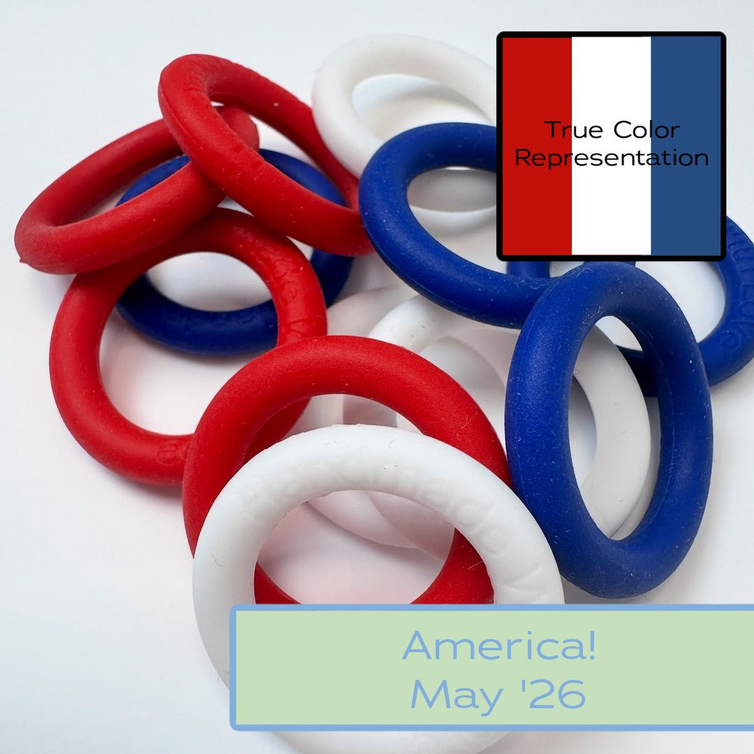 Silicone Rings - America!