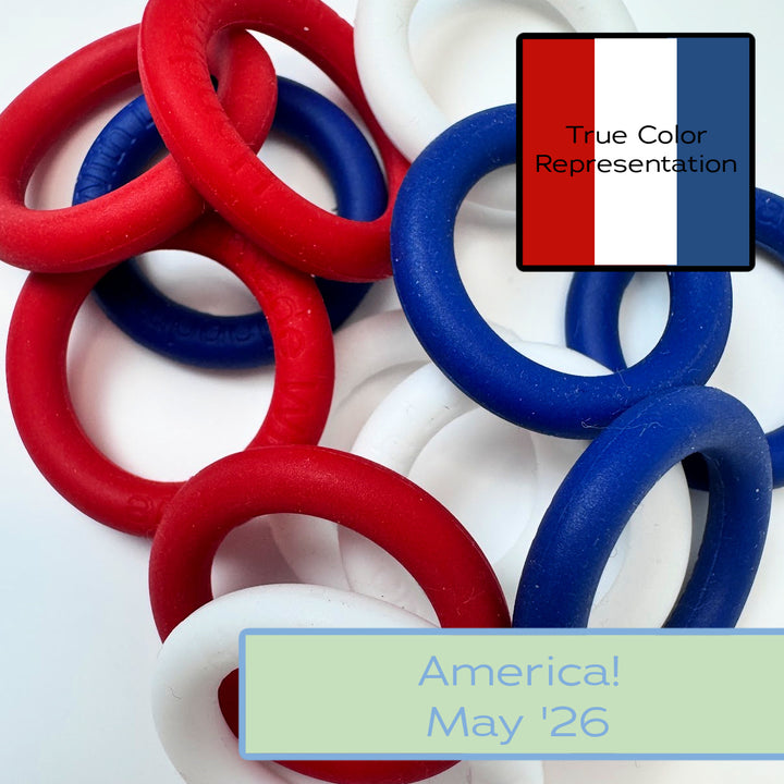 Silicone Rings - America!