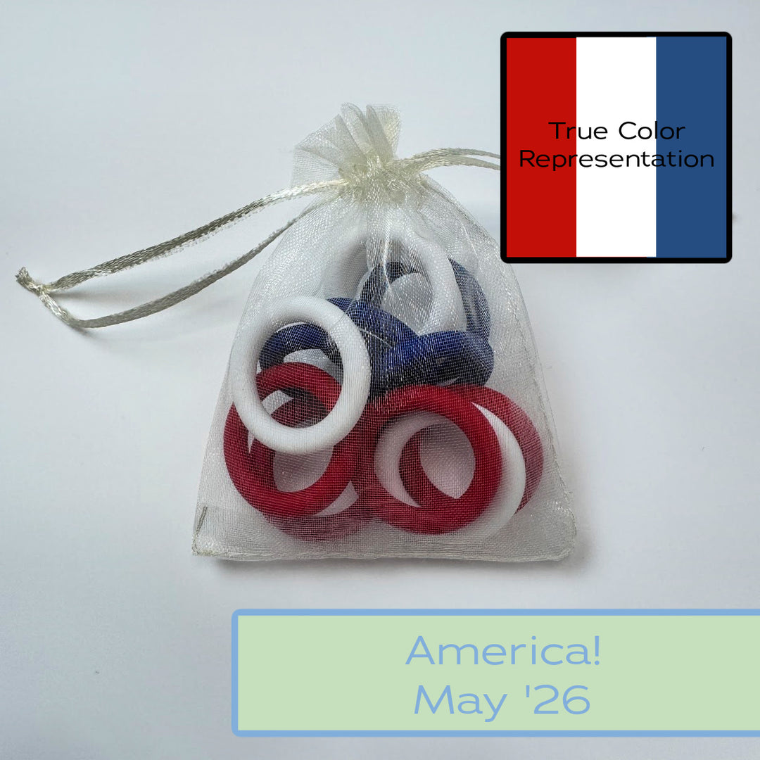 Silicone Rings - America!