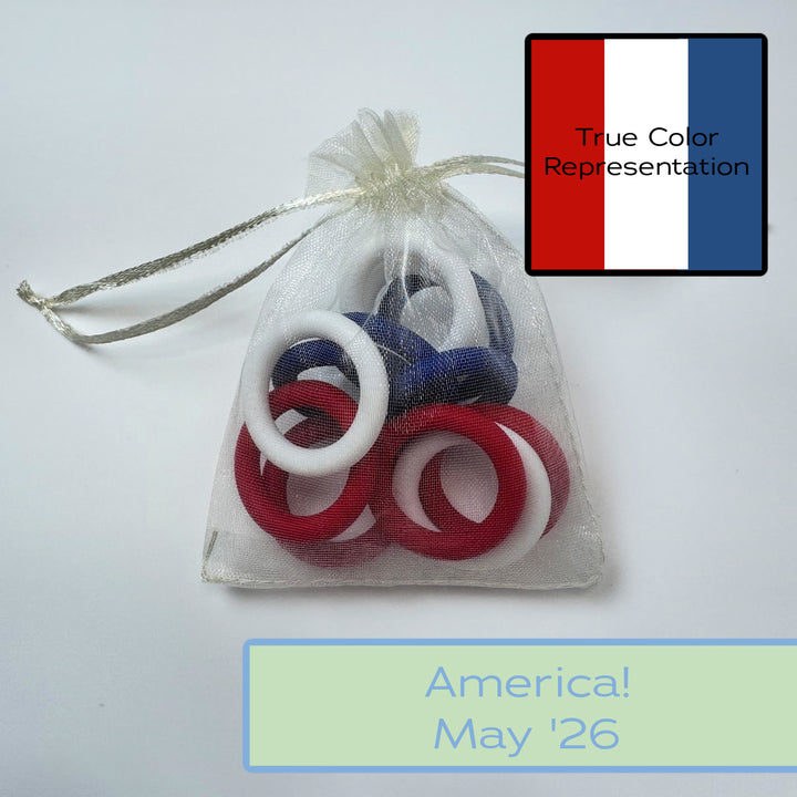 Silicone Rings - America!