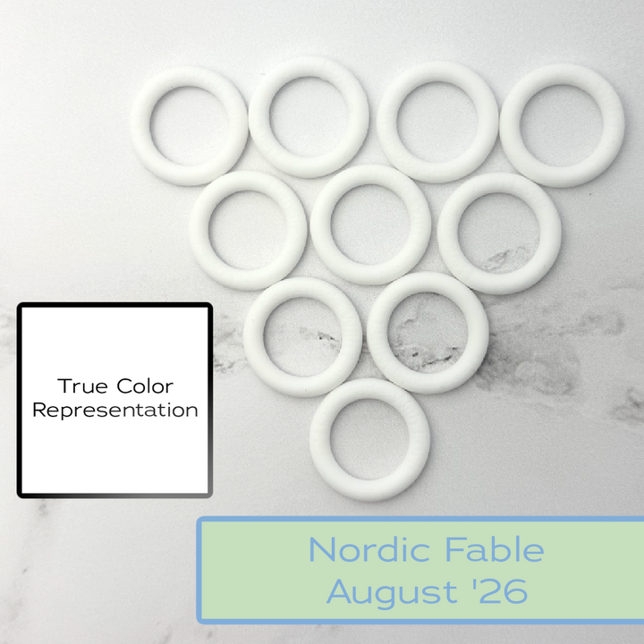 Silicone Rings - Snow White