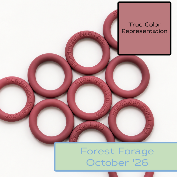 Silicone Rings - Dusty Pink