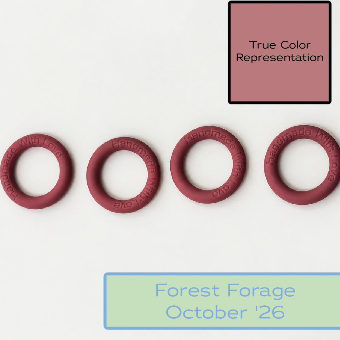 Silicone Rings - Dusty Pink
