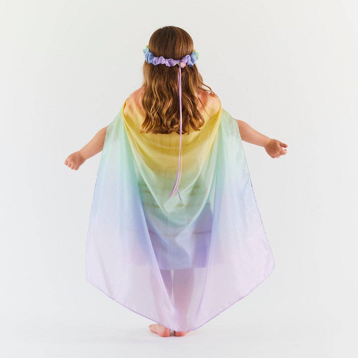 Soft Rainbow Garland-Sarah’s Silks-Acorns &amp; Twigs
