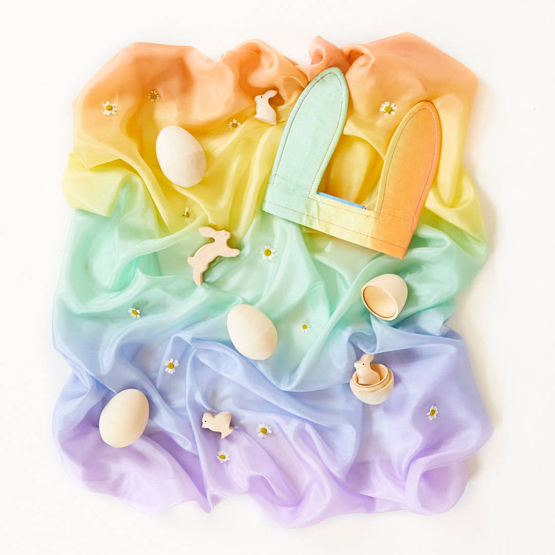 Soft Rainbow Playsilk-Sarah’s Silks-Acorns & Twigs