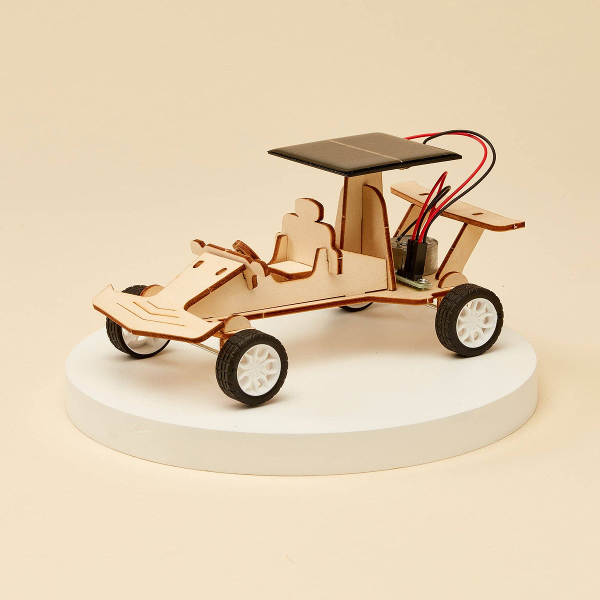 Solar Powered Race Car DIY Kit, STEM Toy, Craft Kit-Wooden Toy-Kitsville-Acorns & Twigs