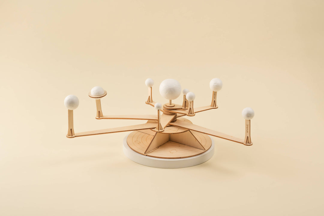 Solar System Model DIY Kit, Educational STEM Toy for Kids-Wooden Toy-Kitsville-Acorns &amp; Twigs