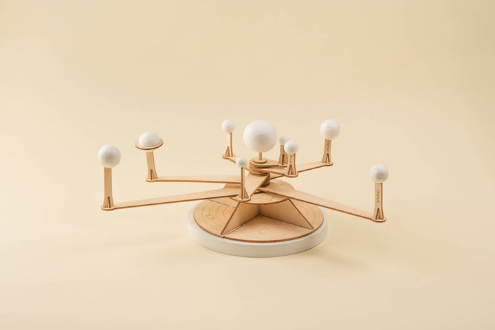 Solar System Model DIY Kit, Educational STEM Toy for Kids-Wooden Toy-Kitsville-Acorns &amp; Twigs
