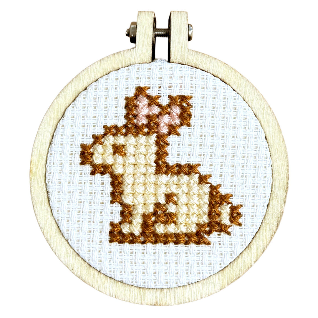 Some Bunny Loves You! Mini Matchbox Cross Stitch Kit-Cross Stitch-The Crafty Kit Company-Acorns &amp; Twigs