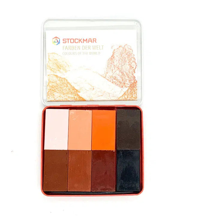 Stockmar COLOURS OF THE WORLD Block Beeswax Sets-Stockmar-Acorns &amp; Twigs
