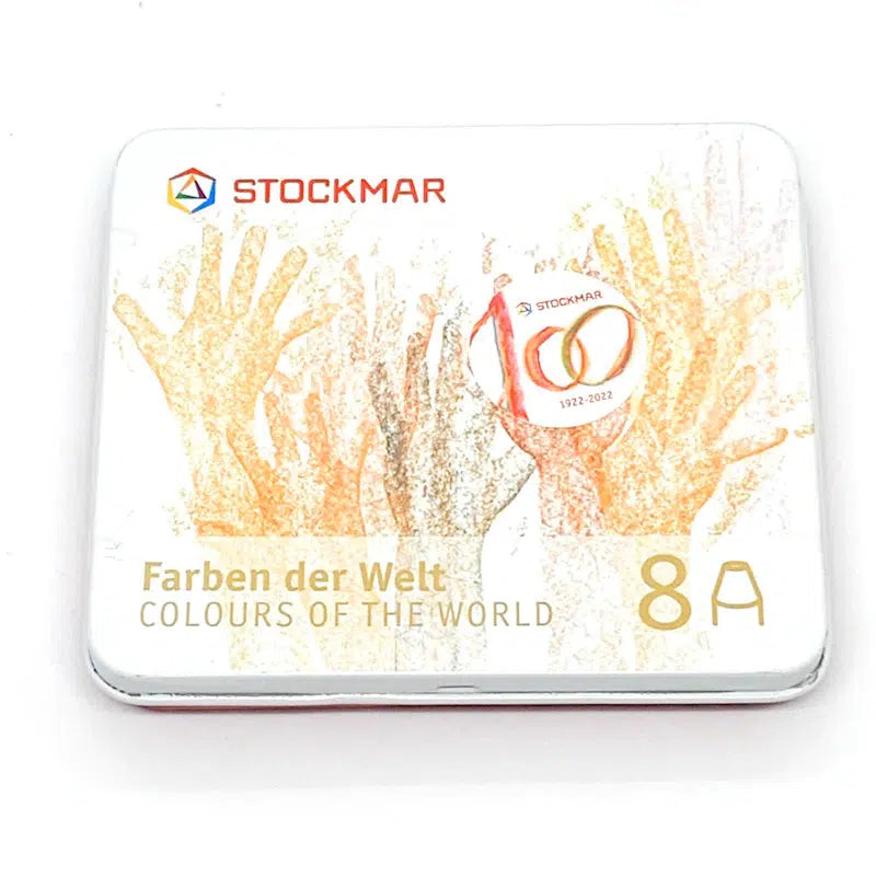 Stockmar COLOURS OF THE WORLD Stick Beeswax Crayon Sets-Drawing &amp; Writing-Stockmar-Acorns &amp; Twigs