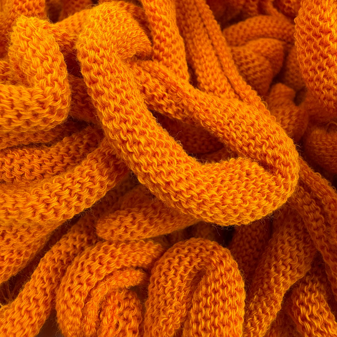 Tangerine Orange Cotton Loops