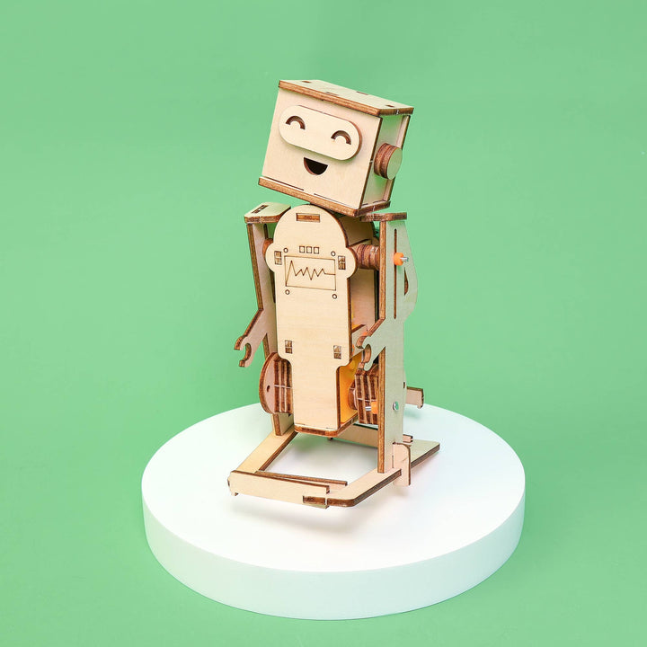 WalkieBot – Build a Walking Robot STEM Kit-Wooden Toy-Kitsville-Acorns &amp; Twigs