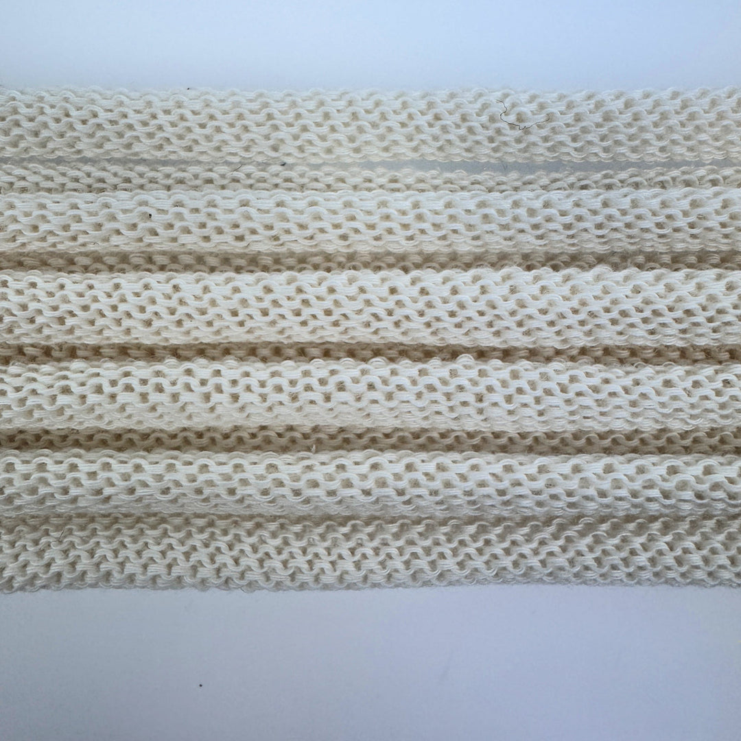 White Oyster (10" Size)-Potholder weaving-Keep On Looping-Acorns &amp; Twigs