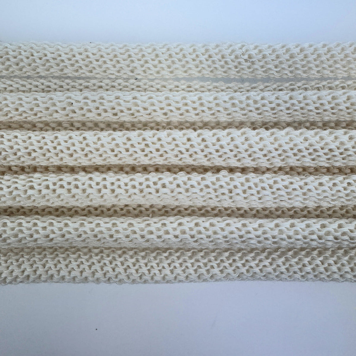White Oyster (10" Size)-Potholder weaving-Keep On Looping-Acorns & Twigs