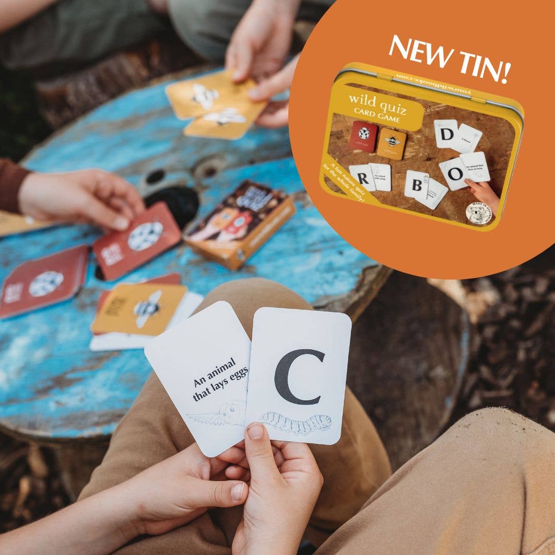 Wild Quiz card game-Nature Activities-Your Wild Books-Acorns &amp; Twigs