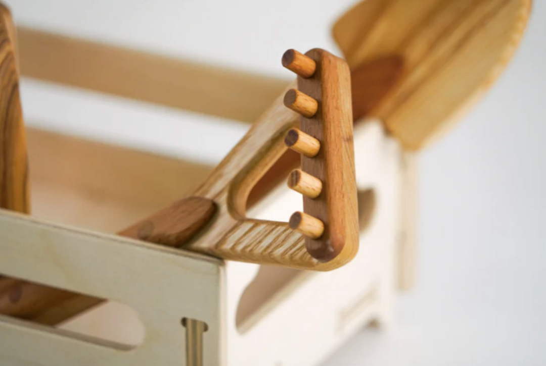 Wooden Gardening Toy Set-Wooden Toy-PoppyBabyCo-Acorns &amp; Twigs