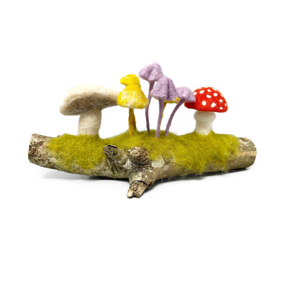 Woodland Toadstools Needle Felting Craft Kit-Needle Felting-The Crafty Kit Company-Acorns & Twigs