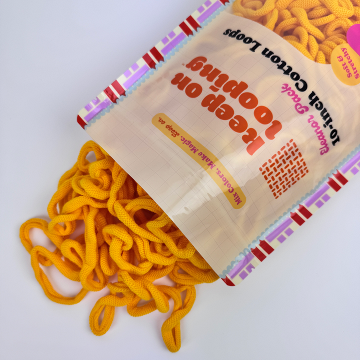 Yellow Cotton Loops