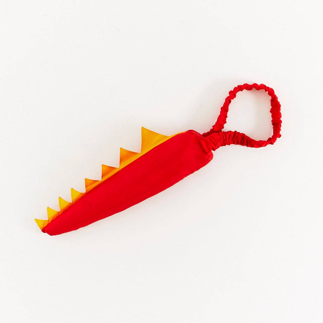 Red Dinosaur Tail