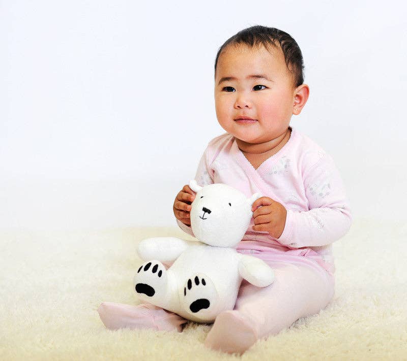 Artie the Polar Bear Stuffed Animal Toy