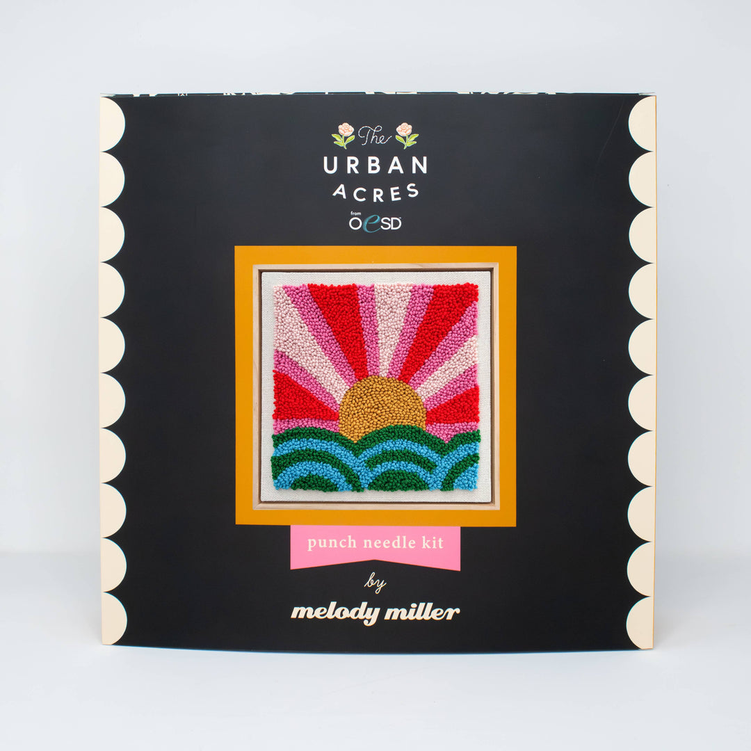 Rise &amp; Shine by Melody Miller - Punch Needle Frame Kit
