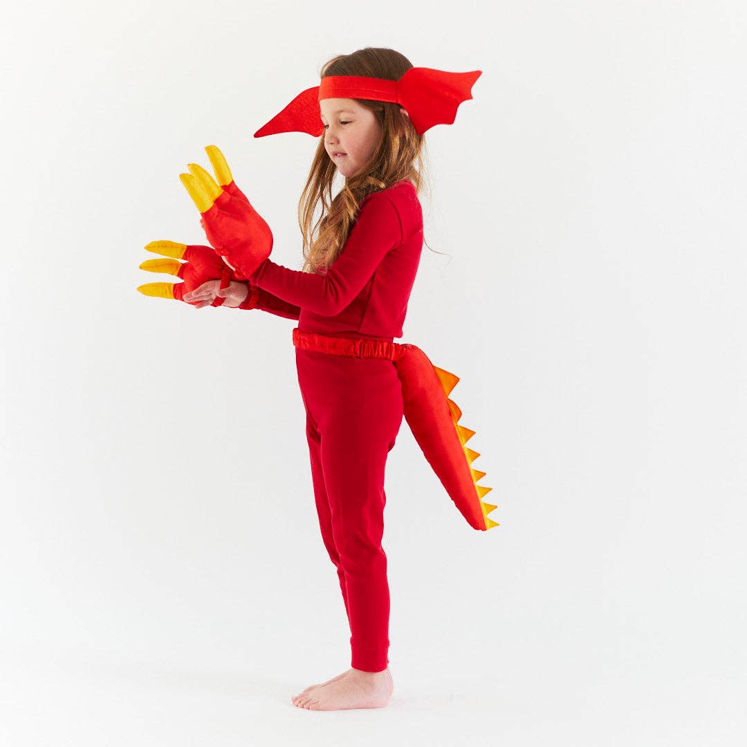 Red Dinosaur Tail