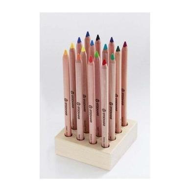 01 Carmine Red - Stockmar Triangular Colored Pencil-Colored Pencils-Stockmar-Acorns & Twigs