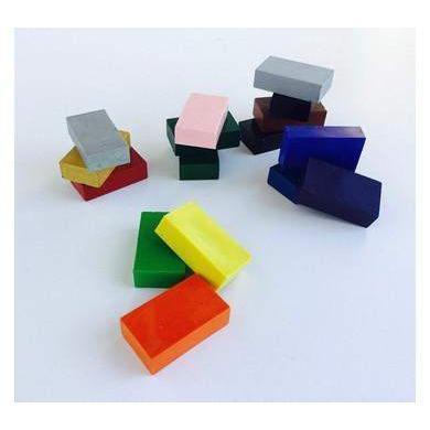09 Blue - Stockmar Wax Crayon Block-Coloring Blocks-Stockmar-Acorns &amp; Twigs
